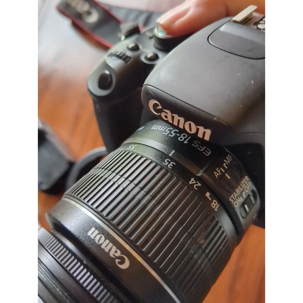 Canon EOS Black Digital Camera with Accessories